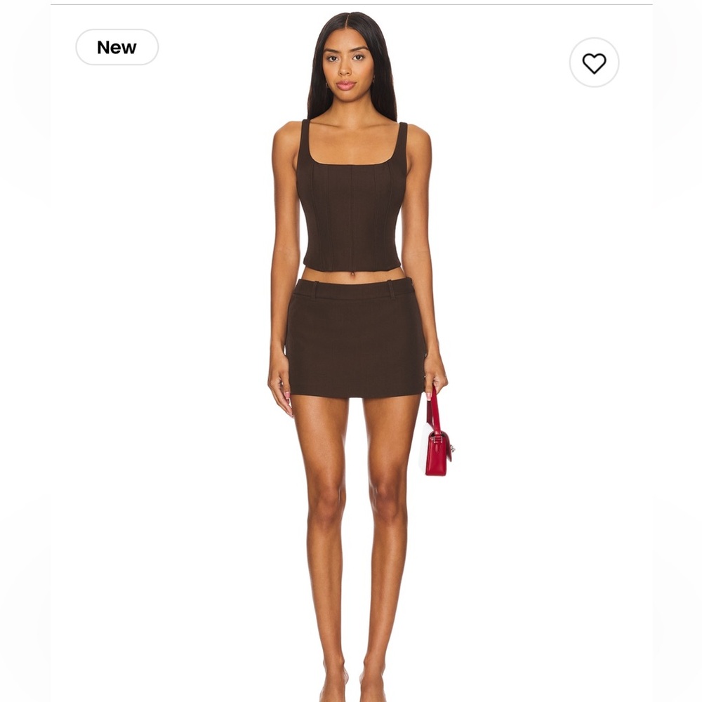 NIA Serenity set - both skort and corset top
